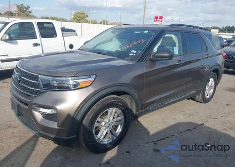 2021 Ford Explorer Xlt из США, поврежденный, VIN 1FMSK7DH7MGC29036